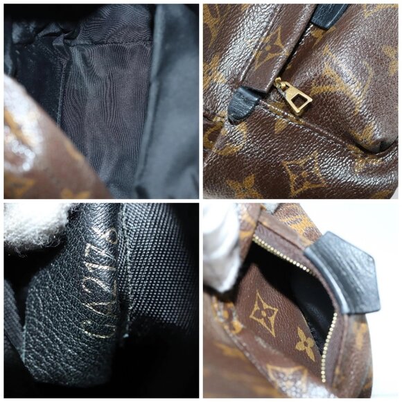 LOUIS VUITTON Monogram Palm Springs MINI Backpack M44873 LV Auth ar13828 main image 10